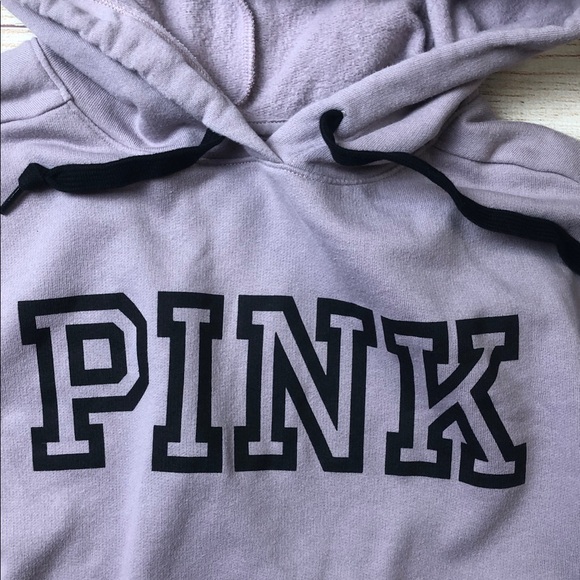 PINK Victoria's Secret Lavender Sweatshirt - Picture 3 of 4
